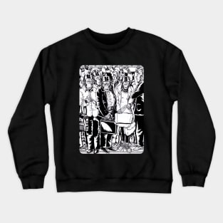 Monkey station Crewneck Sweatshirt